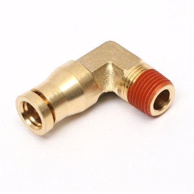 插管+旋转外螺纹90度普通快插接头