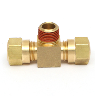 DOT卡套三通双头插管接头